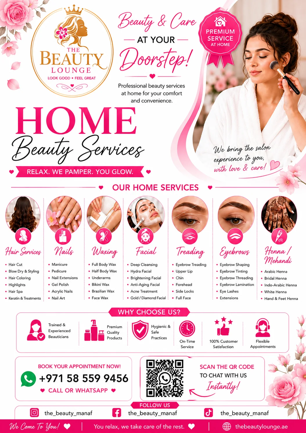 Home Services — Pink Edition