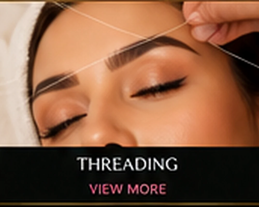 Threading service at The Beauty Lounge